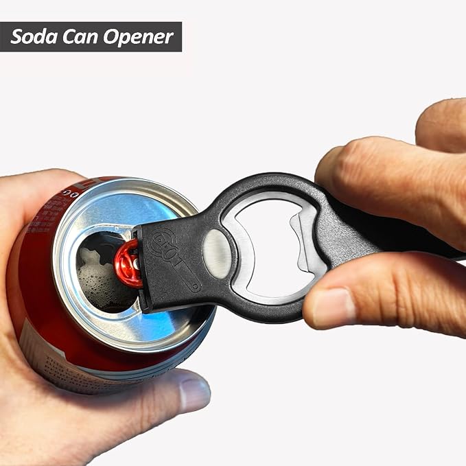 2-in-1 Magnetic Soda Can & Beer Bottle Opener-Dual Magnets - Image 6