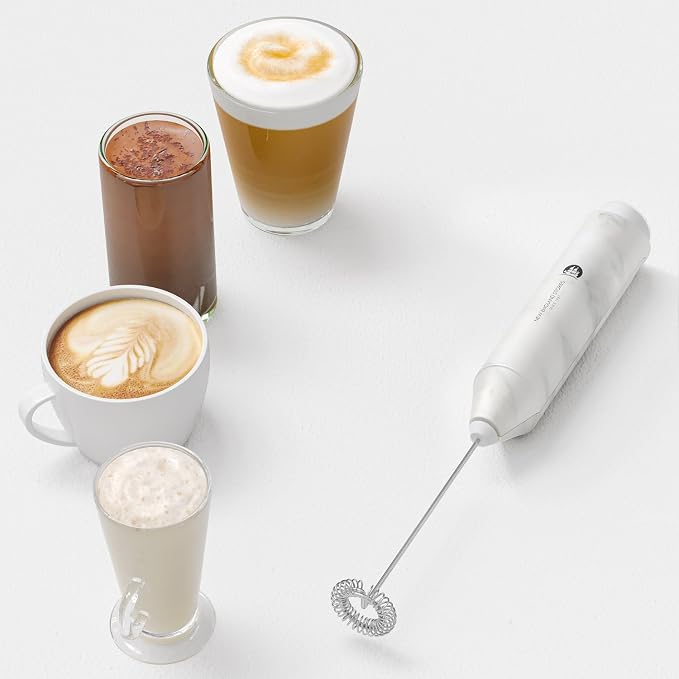 Powerful Milk Frother Handheld Foam Maker, Mini Whisk Drink Mixer - Image 3