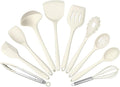 10 Pack Kitchen Utensils Set for Cooking, Leonyo Silicone Cooking Utensils Set by Leonyo