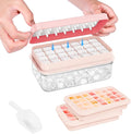 PHINOX Ice Cube Tray with Lid and Bin, Ice Trays by PHINOX