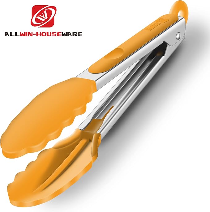 2 Pack Silicone Kitchen Tongs – 9" & 12" Set, Heat Resistant up to 500°F - Image 5