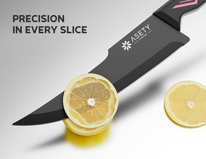 Knife Set - 15 PCS Kitchen Knife Set - Stainless Steel Knife Block Set - - Image 6