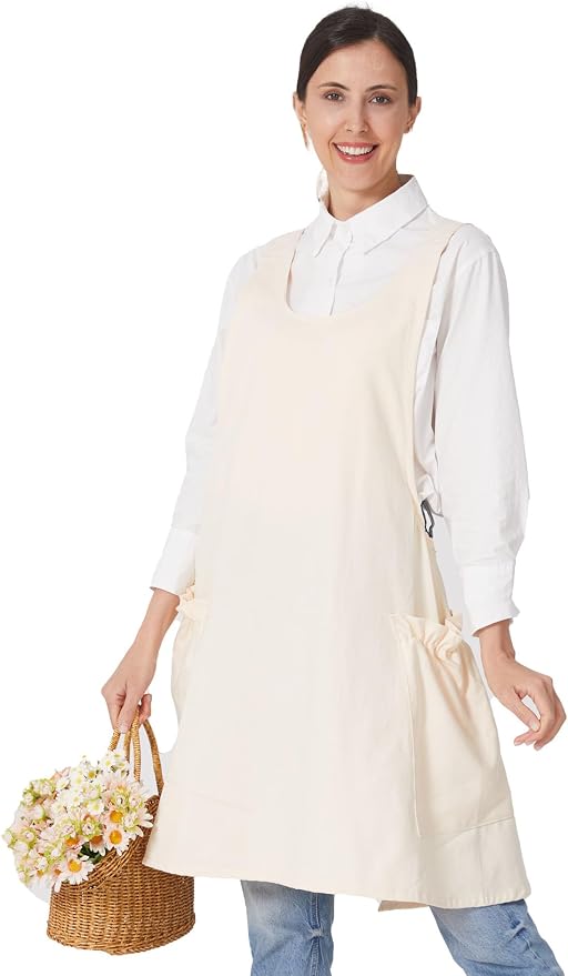 Cozy Adjustable Cross Back Aprons by APRONNER