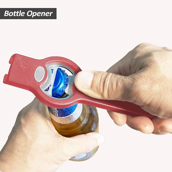 2-in-1 Magnetic Soda Can & Beer Bottle Opener-Dual Magnets - Image 4