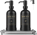 Luxspire Soap Dispenser Set, Hand Soap Dispensers by Luxspire