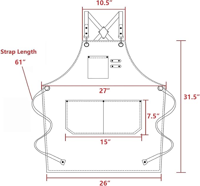 AFUN Chef Aprons for Women Men - Image 2