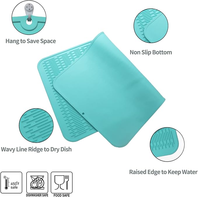 MicoYang Silicone Dish Drying Mat - Image 3