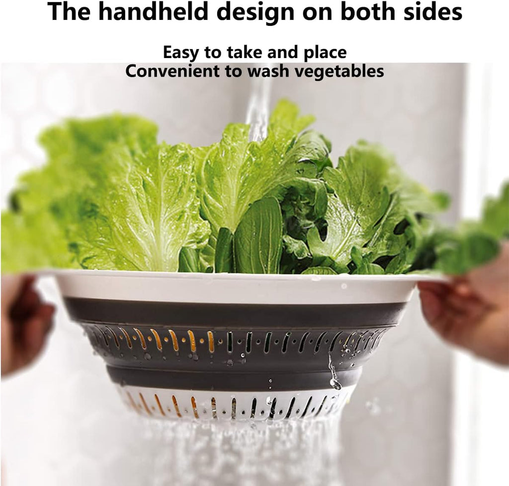 Collapsible Colander and Strainer,Silicone Strainer Colanders & Food