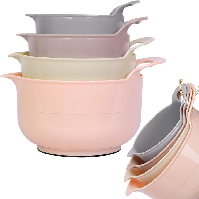 BoxedHome Nesting Plastic Mixing Bowl Set by BoxedHomeProducts
