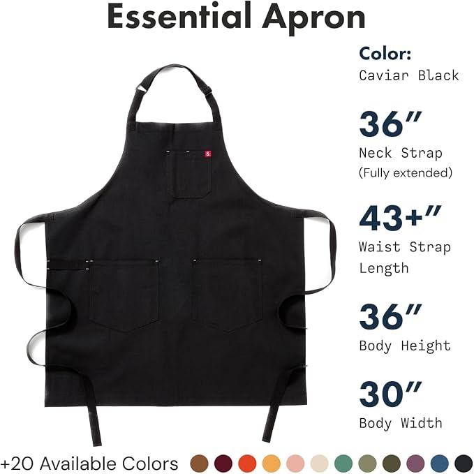 hedley & bennett Essential Apron - Image 2