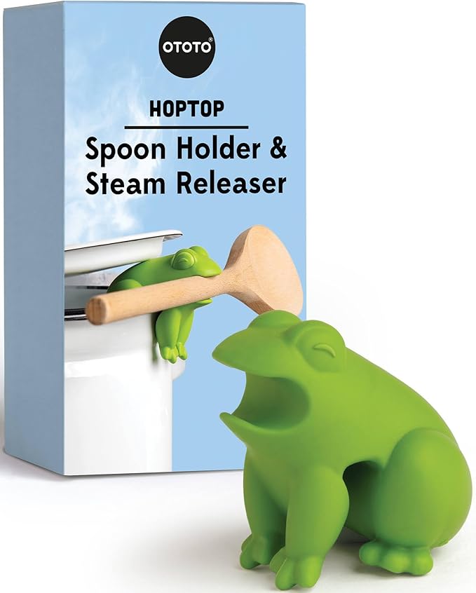 OTOTO New HopTop Frog Spoon Holder by OTOTO