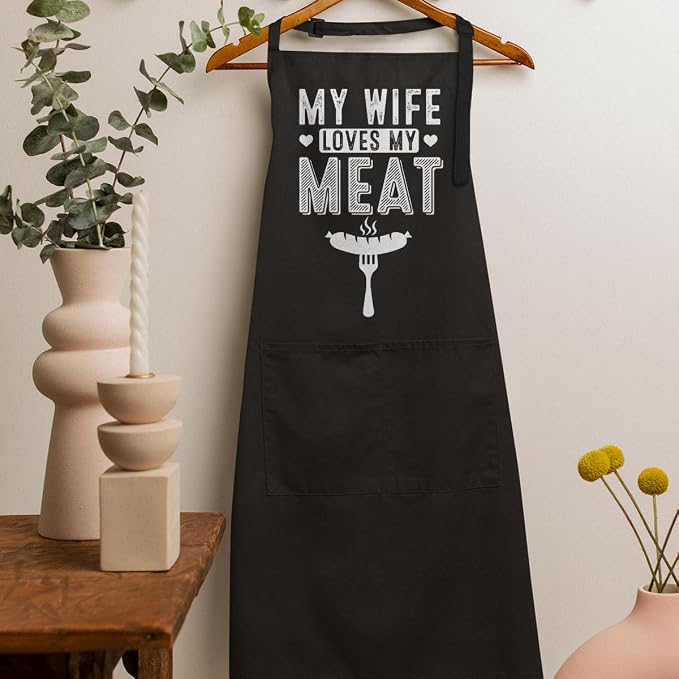 SANDJEST Funny Mens Aprons - Image 4