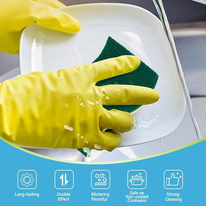 AIDEA Heavy-Duty Scrub Sponges, Sponge - Image 2