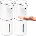 2 Pack Automatic Soap Dispenser Touchless, Liquid Hand Soap Dispenser 12.8oz by MTYGK