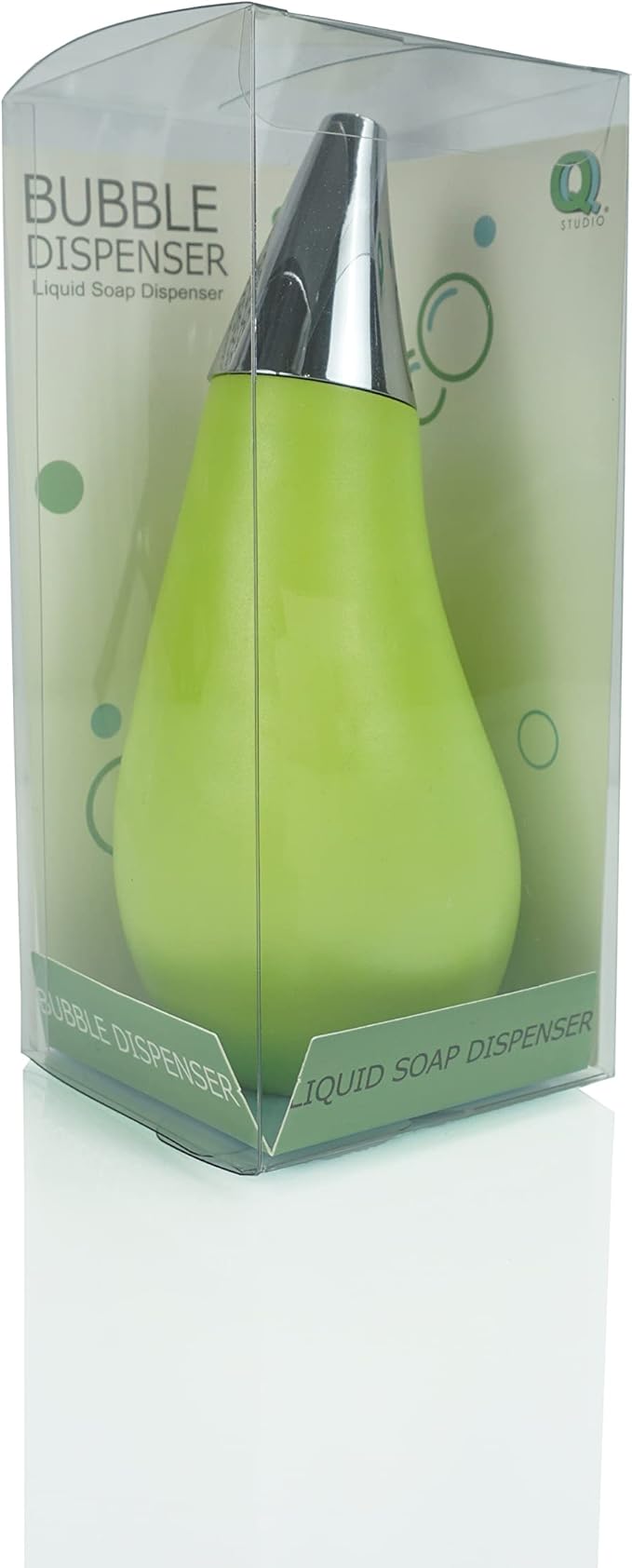 Kitchen Bathroom Counter top Squeezable Soap Dispensers Tear Drop Shape Bottle - Image 4