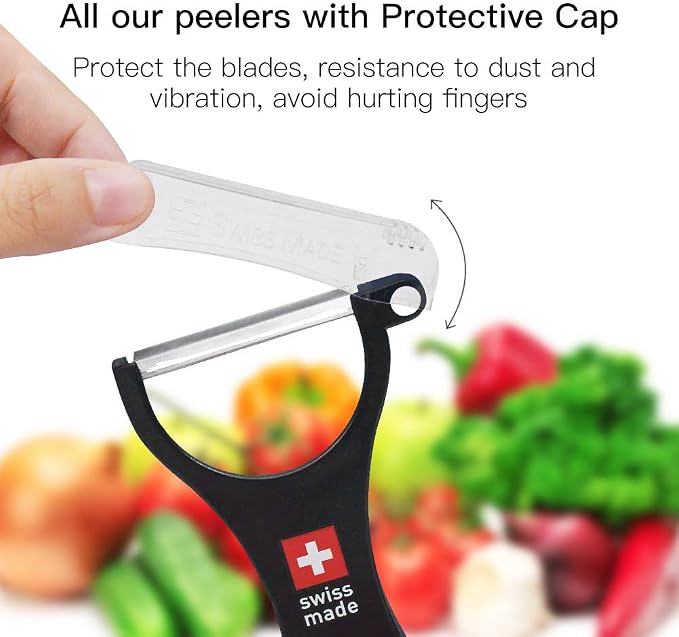 Original Swiss Made Peeler Vegetable&Fruits stainless steel blade Peeler - Image 4