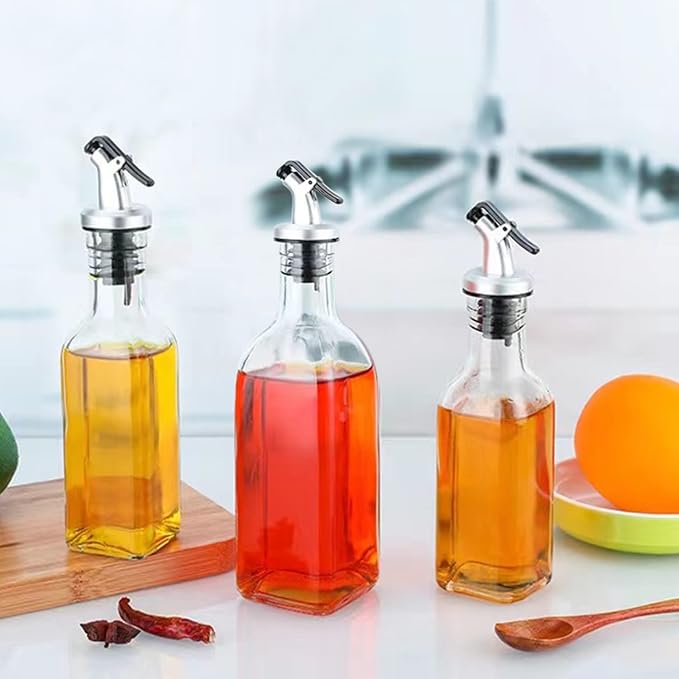 Accguan Oil Dispenser, 6oz Leakproof Olive Oil Dispenser, Set - Image 5