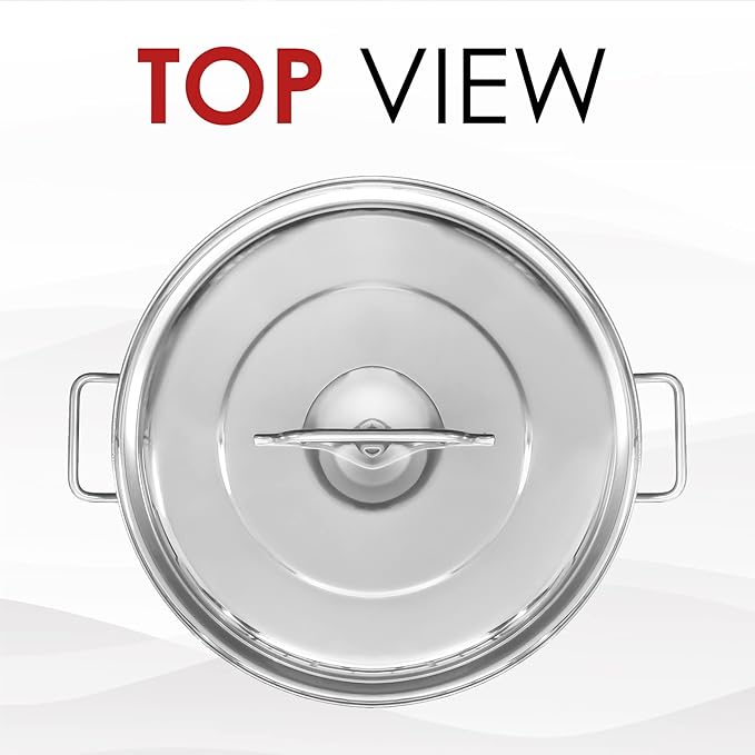 Concord Cookware Stainless Steel Stock Pot Cookware - Image 3