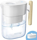Waterdrop PT-04W Water Filter Pitcher, 10-Cup Capacity, NSF Certified, by Waterdrop