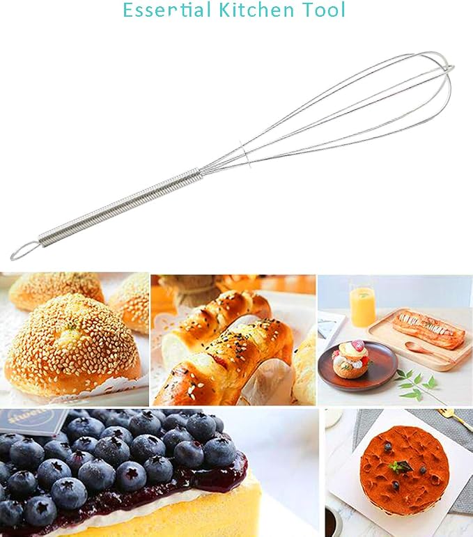 CHuangQi 7 inch Stainless Steel Whisk - Image 6