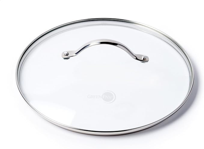 GreenPan Glass Lid with Stainless Steel Handle by GreenPan