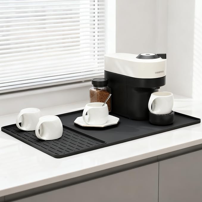 Silicone Coffee Mat, Eco-friendly, Hygienic Drying Pad, Leak-Proof and Non-Slip - Image 2