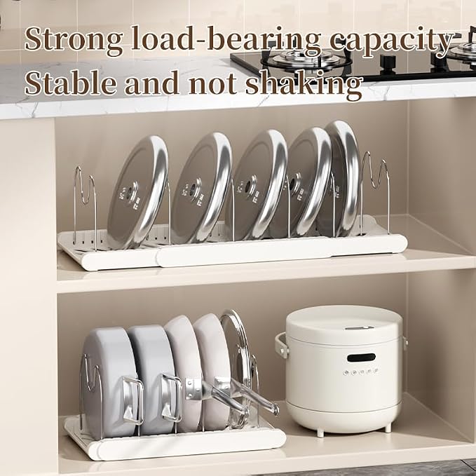 Pot Rack -Expandable Pan Organizer - Image 3