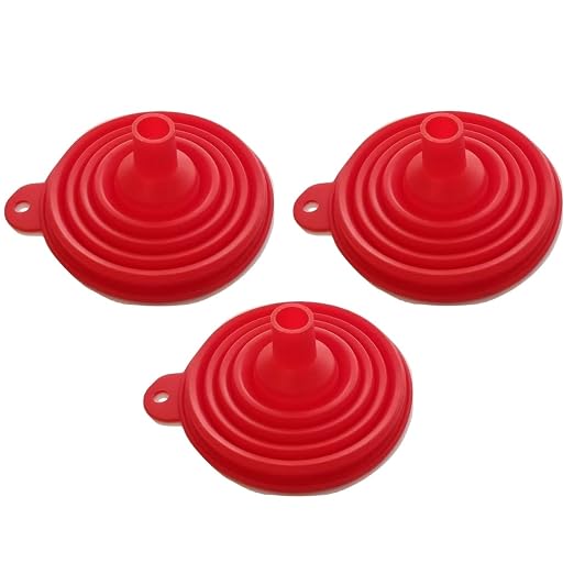 Handy Housewares 4" Wide Space-Saving Collapsible Flexible BPA-Free Silicone by HandyHousewares