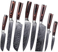 Seido Knives Master Chef Knife Set, 8-Piece Kitchen Knife Set, High-Carbon by SeidoKnives