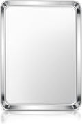 E-far Stainless Steel Baking Sheet, 16” x12” x 1” Baking Cookie Sheet Pan by E-far