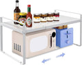 Expandable Cabinet Organizer 14"~25", Kitchen Shelf Organizer Spice Rack 11” by KOMOHOM