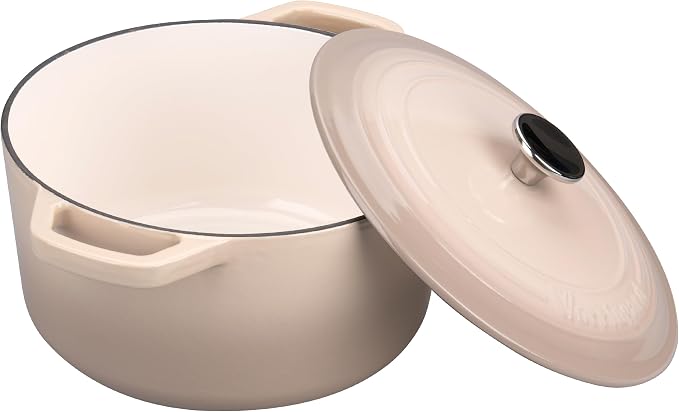 VORRINGARD Enameled Cast Iron Dutch Oven Pot - Image 5