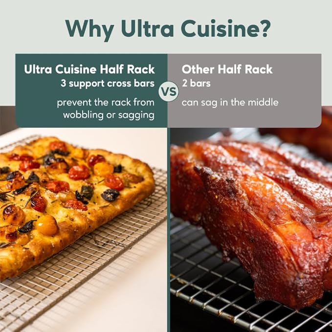 Ultra Cuisine Oven-Safe, Dishwasher-Safe 100% Stainless Steel Cooling and - Image 4