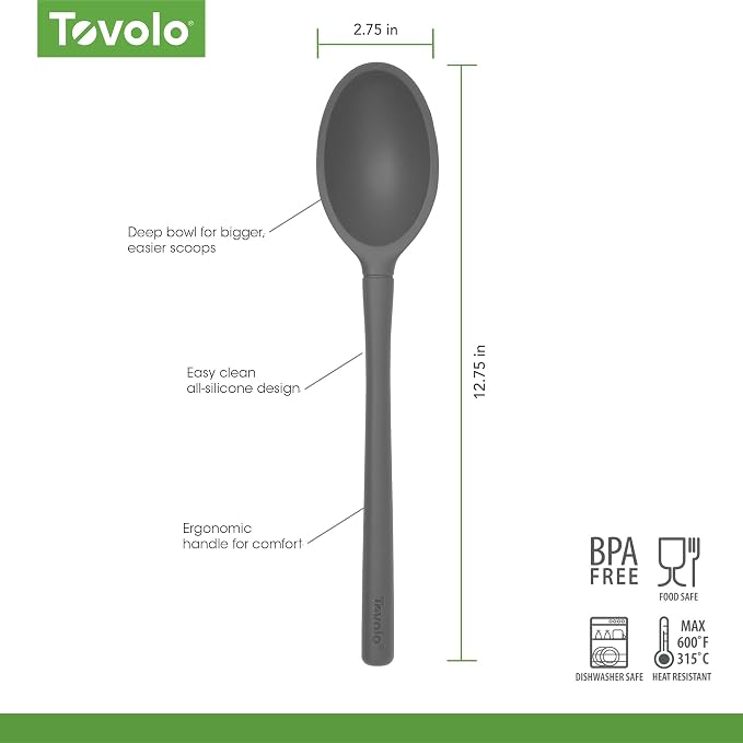 Tovolo Flex Core Silicone Deep Spoon - Image 6