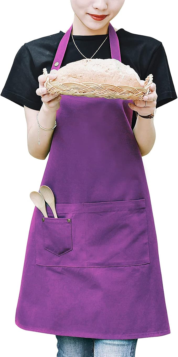 Art Aprons for Painting Pottery Ceramics, Mens Women Kitchen Cooking Aprons - Image 9