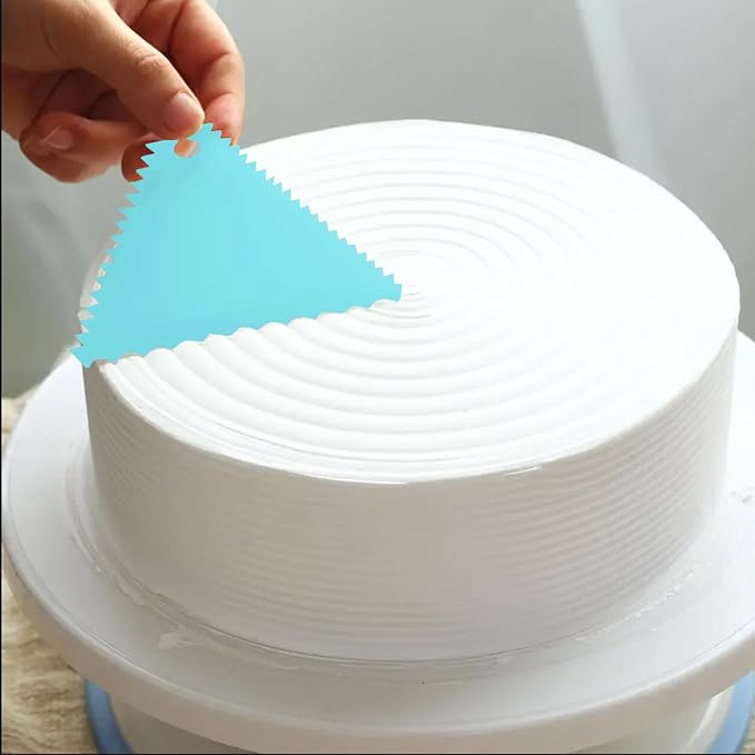 6pcs Cake Scraper Decorating Comb and Icing Smoother Reusable Bread Cream Pizza - Image 5