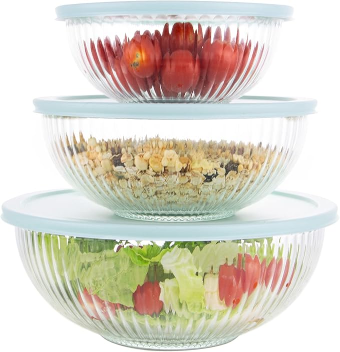 WhiteRhino Glass Mixing Bowls by WhiteRhino