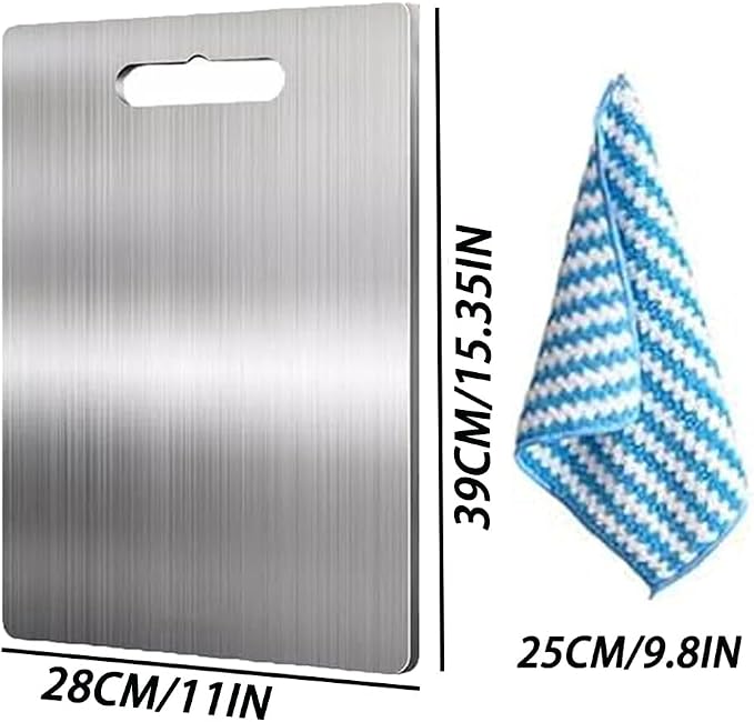 Apex Titanium Cutting Board, Stainless Steel Cutting Board, Titanium Cutting - Image 6