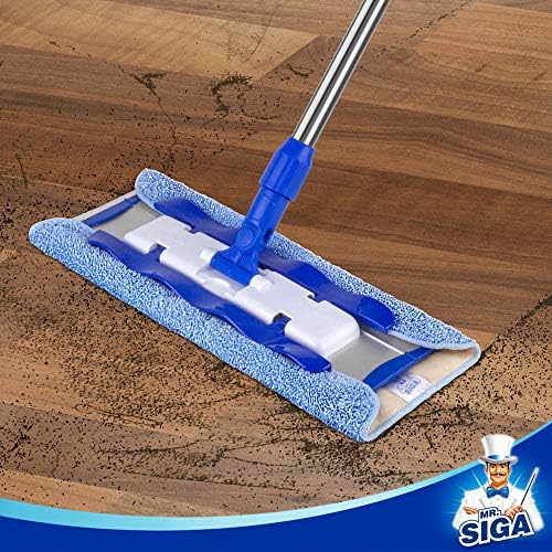 MR.SIGA Microfiber Mop Refills, Pack of 3