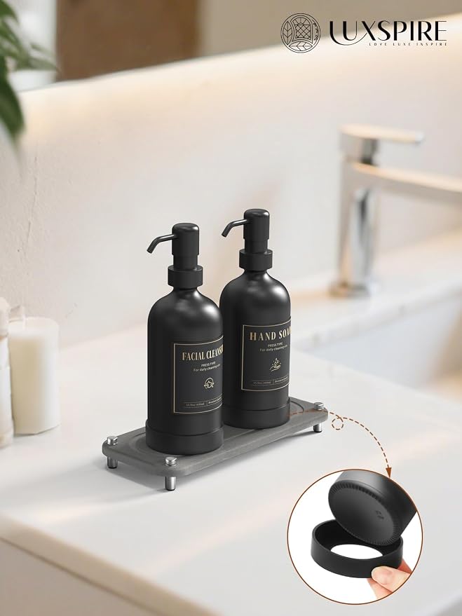 Luxspire Soap Dispenser Set, Hand Soap Dispensers - Image 5