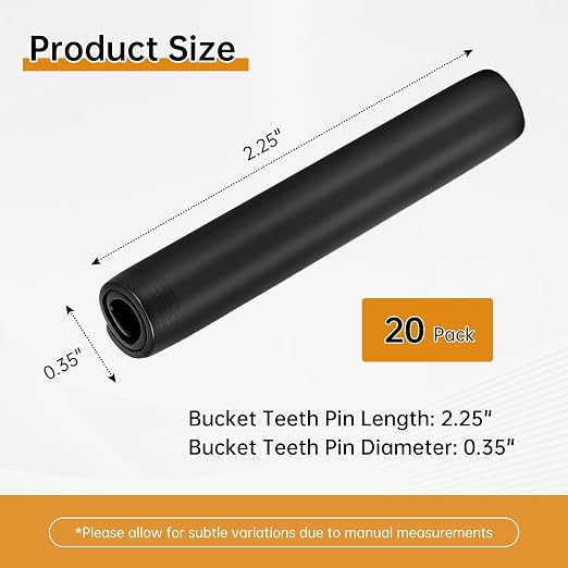 2.25 Inch Length Long Bucket Teeth Pins, - Image 2
