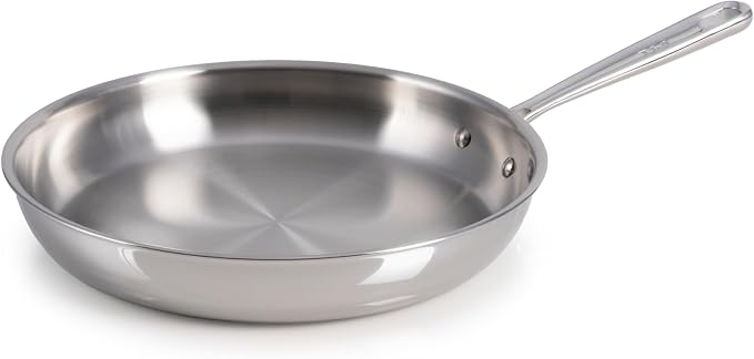 T-Fal Pro Tri-Ply Fry Pan, Stainless Steel Pan 12 inch, Induction Cookware by T-falbrand