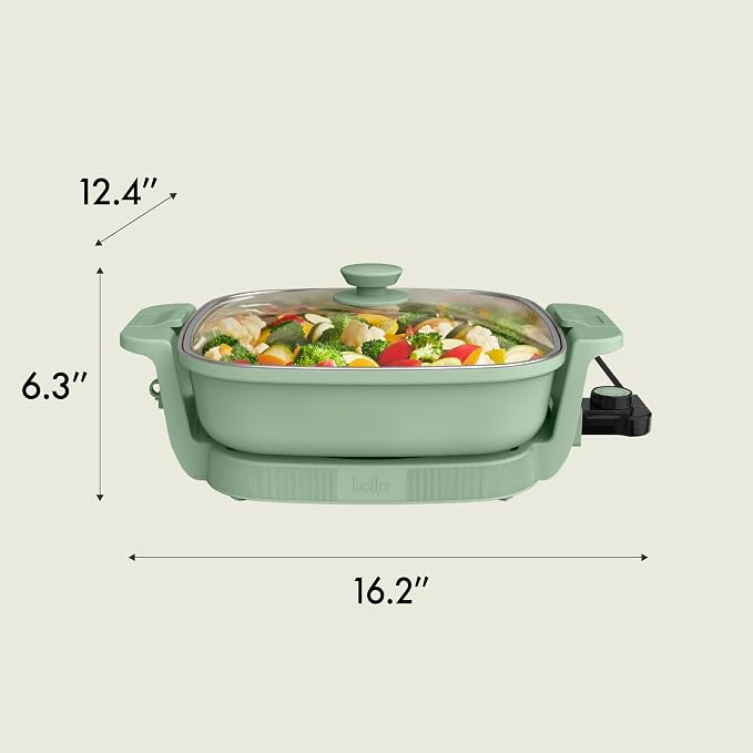 bella Make & Take Electric Skillet, Fits-anywhere™ kitchenware, EverGood™ - Image 8