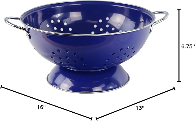 Reston Lloyd Calypso Basics Extra Large Enameled Colander - Image 6