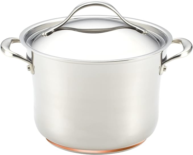 Anolon Stainless Steel & Hard Anodized Aluminum, Cookware Set - Image 8