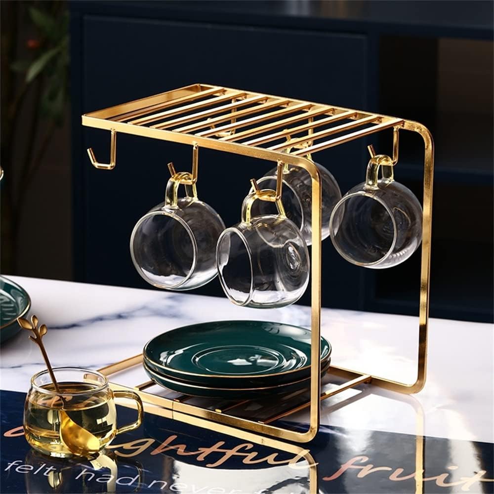 Metal Wire Tree Stand for Mug, Countertop or Pantry Mug Rack Holder