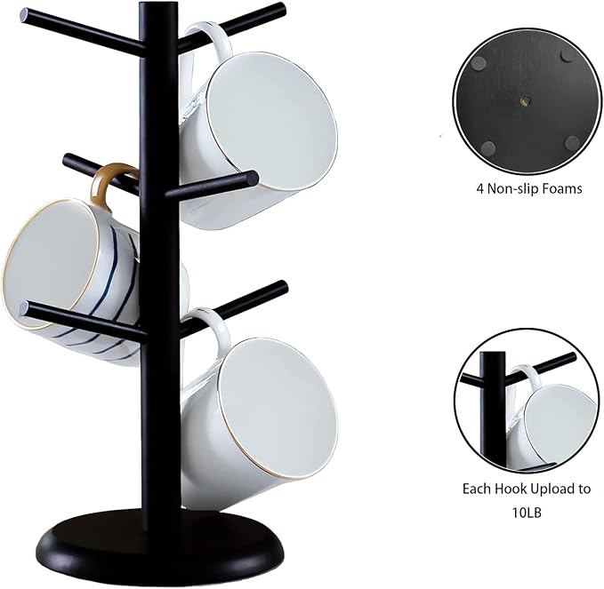 Dorhors Mug Tree, Coffee Cup Holder - Image 5