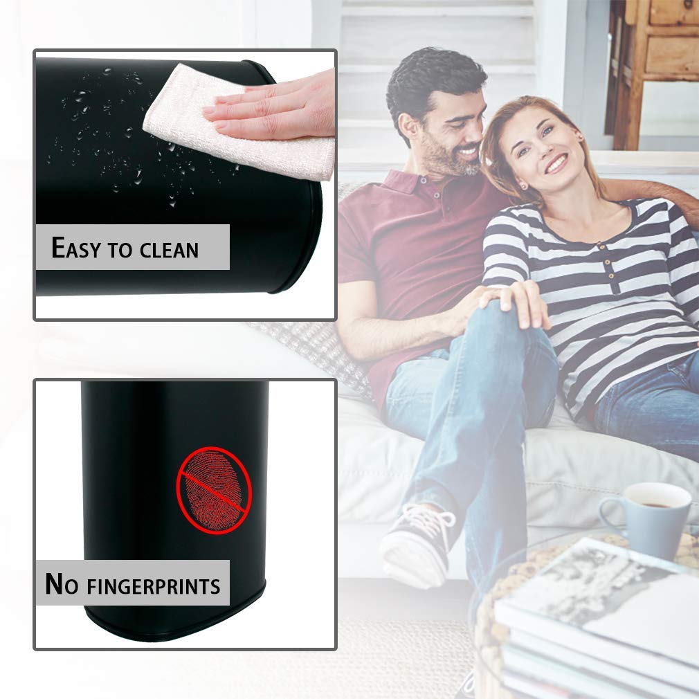 Dkeli Kitchen Trash Can for Bathroom Bedroom Home Office Automatic
