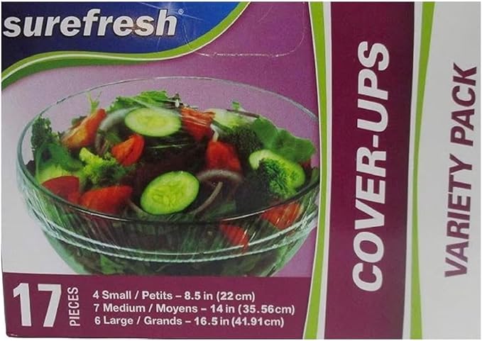 Reusable Stretch to Fit Food Covers, Variety Pack Cover-ups - Image 9