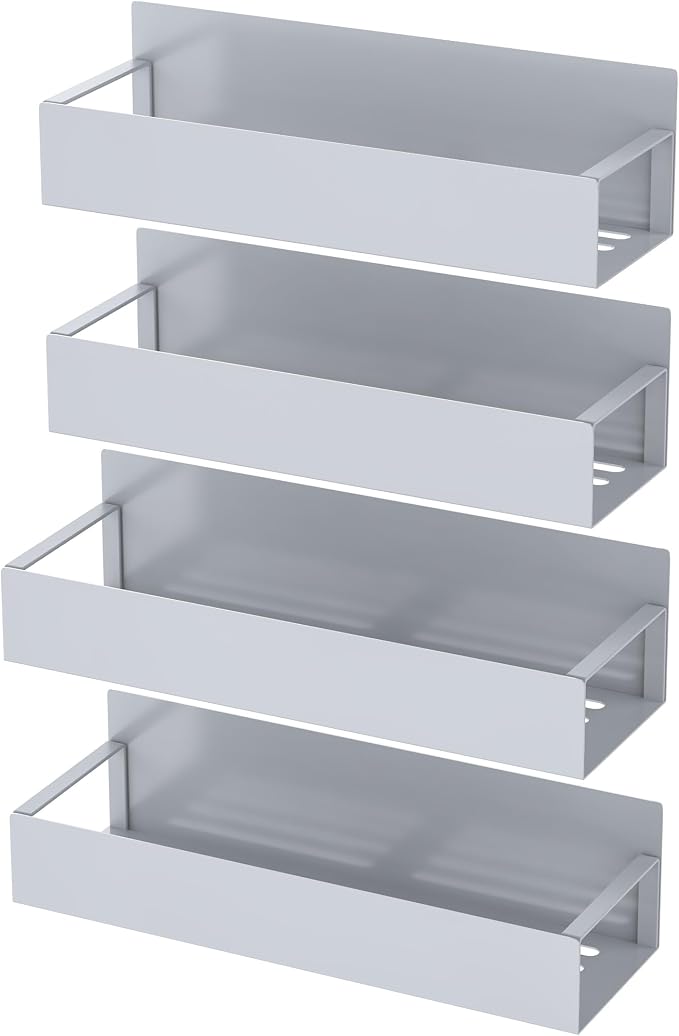 HuggieGems 4 Pack Magnetic Spice Storage Rack Organizer - Image 5